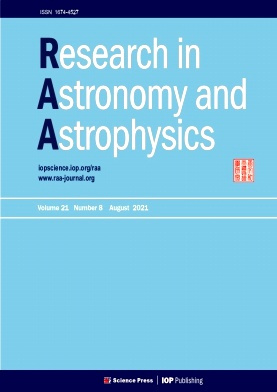 Research in Astronomy and Astrophysics杂志封面